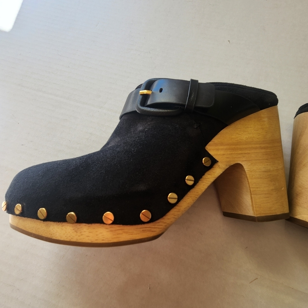 🌸 Veronica Beard | Mules, Black 9.5‎ - Picture 16 of 16